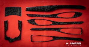 Alfa Romeo Stelvio Complete Interior Trim Kit - Forged Carbon Fiber Alfa Romeo Stelvio Complete Interior Trim Kit - Forged Carbon Fiber